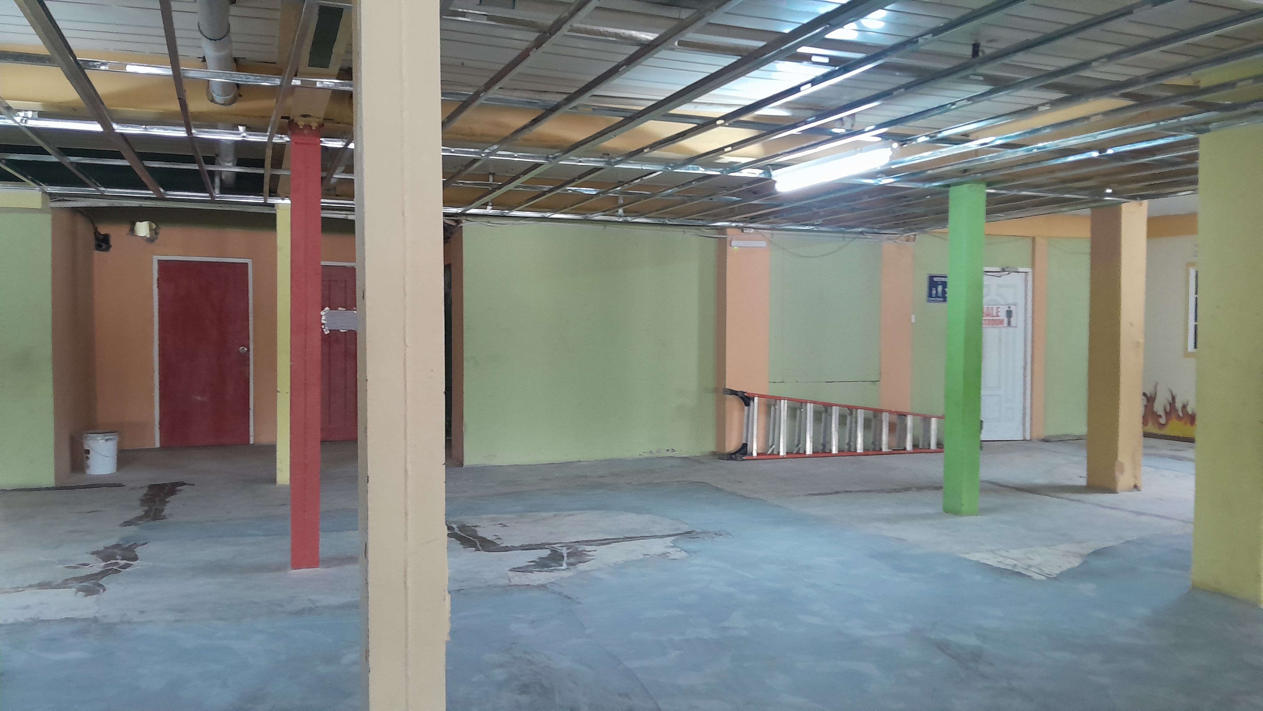 Building renovation progress at Portmore New Testament Church of God