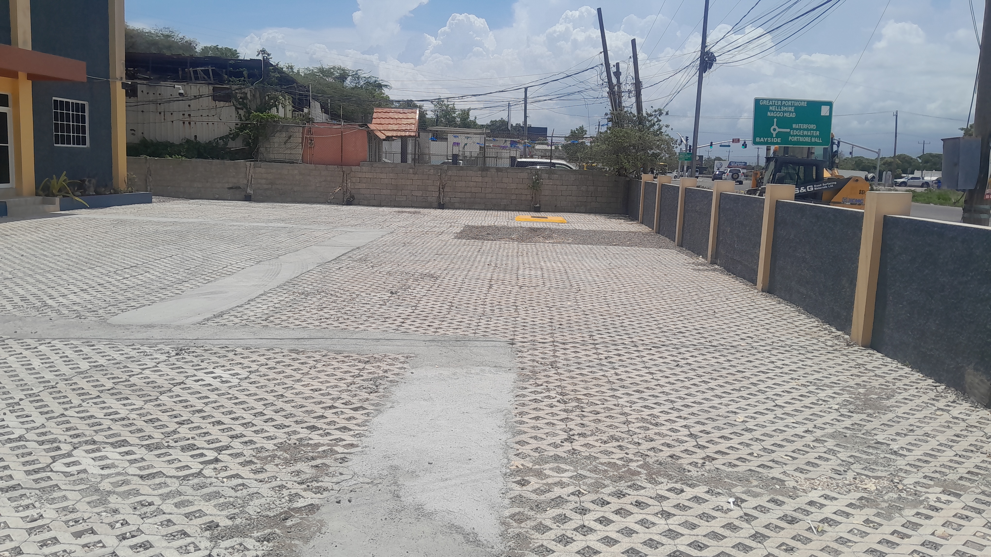 Building renovation progress at Portmore New Testament Church of God