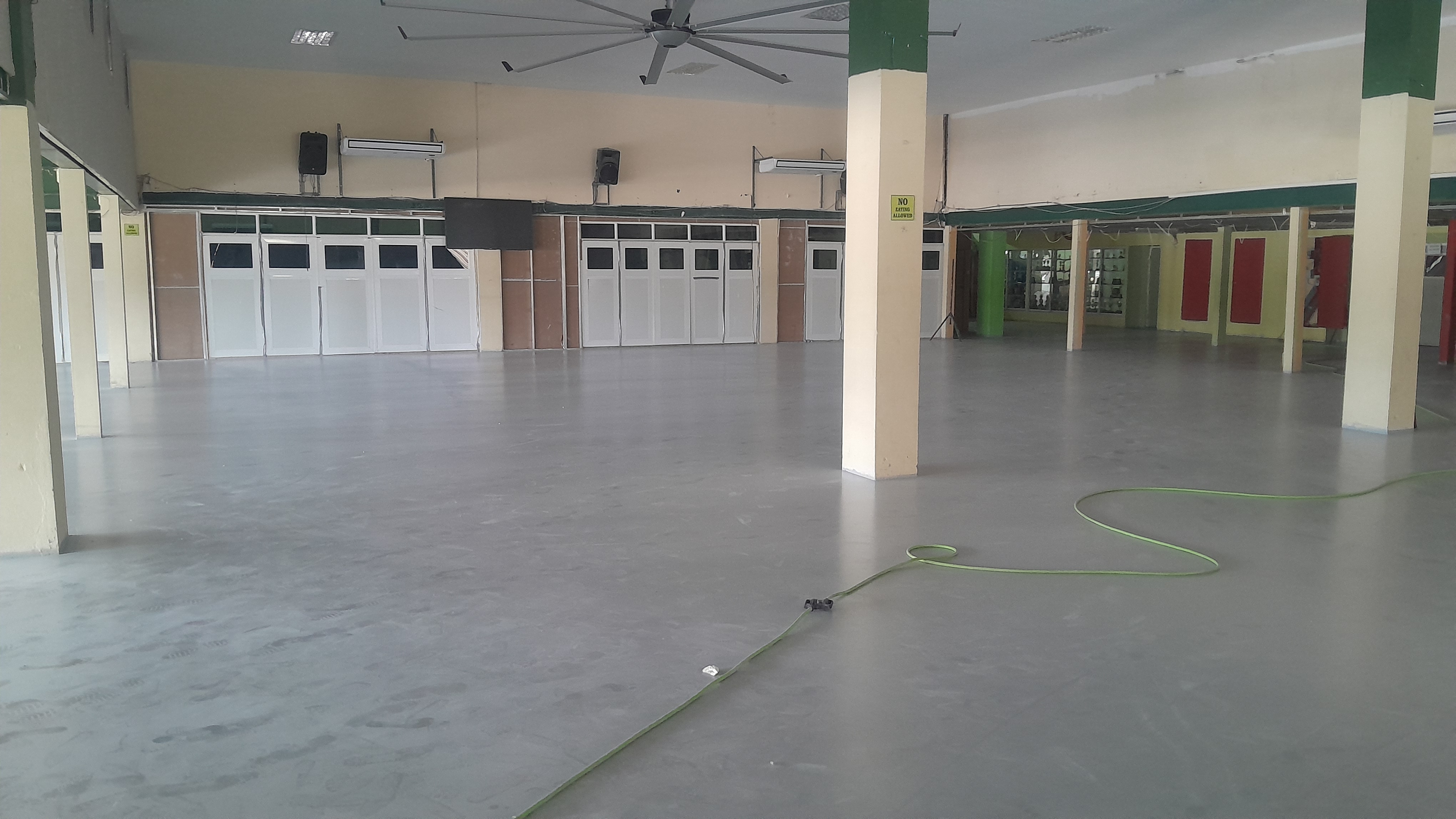 Building renovation progress at Portmore New Testament Church of God
